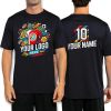 Custom T-Shirt for Men & Women - Personalized Tshirts with Photo and Text - Front and Back Printed Unisex Shirt