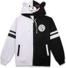 Bear Hoodies Anime Cosplay Costume Zipper Unisex Jacket Uniform