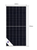 Solar Grid Tie Module 550W 580W 585W 630W 635W 670W