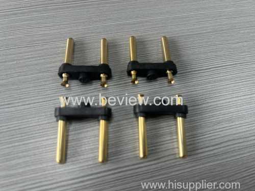 Brazil Plug Insert with 4.8mm hollow full brass pin