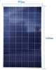 Polycrystalline 250W Solar Panel Photovoltaic Solar Panel