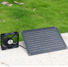 Pet House Solar Exhaust Fan