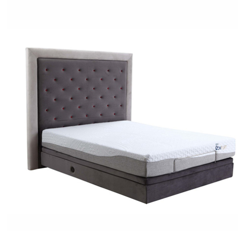 Multifunction adjustable bed massage bed with skirt