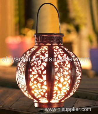 Hanging Solar Projection Iron Chandelier