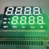 Dual Line 4+4 Digit White /Pure Green Customized 7 Segment LED Display Common Anode for process control