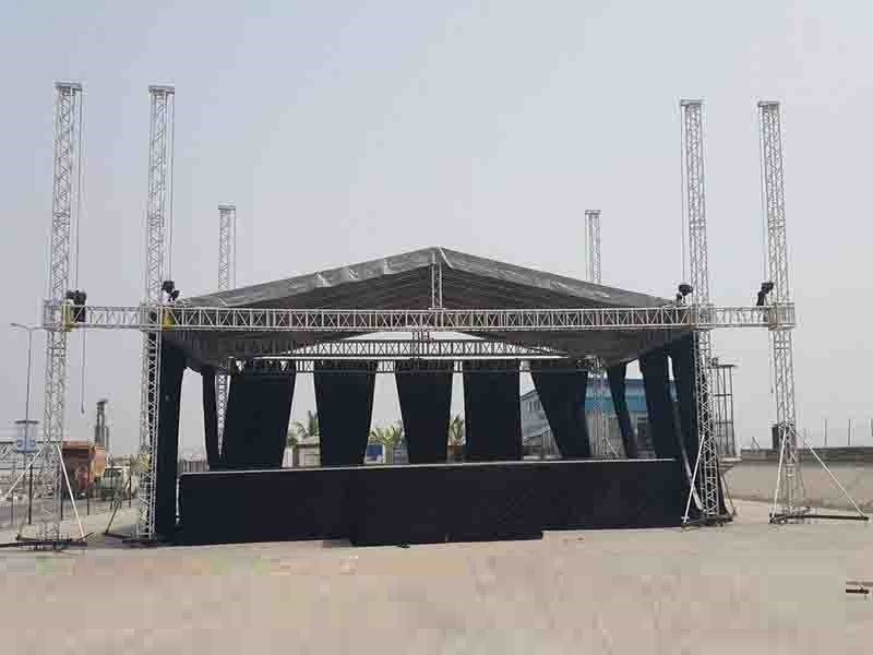 Stage and truss for sale