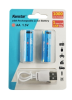 usb 5 size 7 type-c rechargeable battery 1.5v