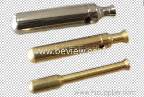 Press machine for hollow brass pins making