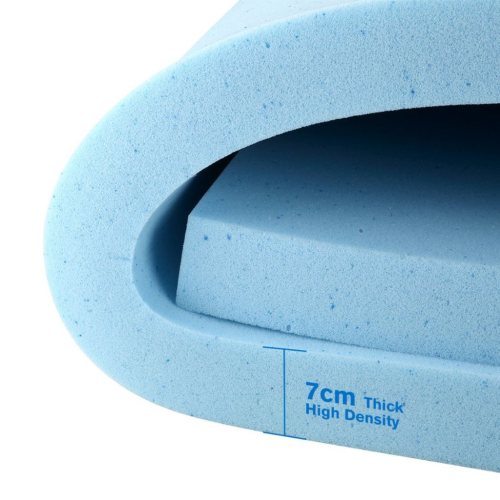 2 inch3 inch thickness queen single size gel infused memory foam topper