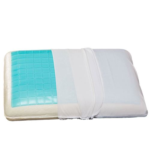 High quality OEM contour sleeping cool gel memory foam pillow