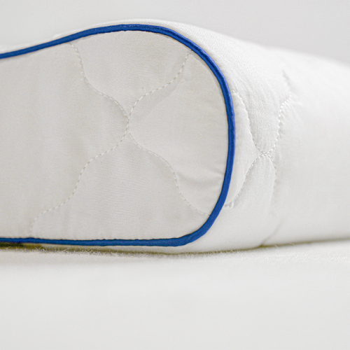 soft adjustable memory foam contour pillow with bamboo fabric cover