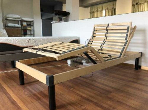European style Adjustable Beds Birch Slat Bed