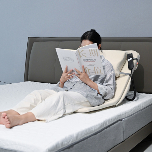 Konfurt Factory Price Bedroom Furniture Elderly Head Rise Only Frame with Wired Handset Adjustable Bed Backrest for Bed
