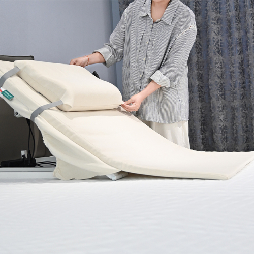 Konfurt Factory Price Bedroom Furniture Elderly Head Rise Only Frame with Wired Handset Adjustable Bed Backrest for Bed