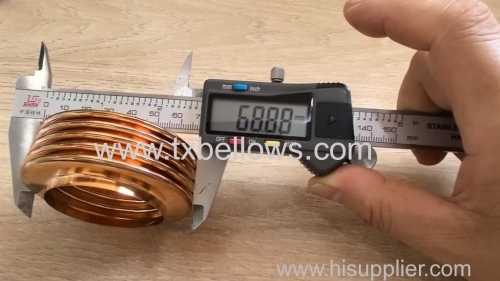 BELLOWS for pressure gauge