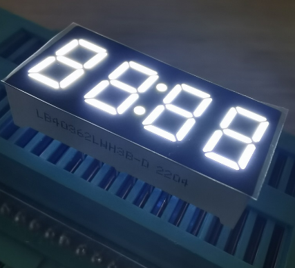 Super Red 0.36" (9.2mm) Common Anode 4-Digit 7-Segment LED Display for STB