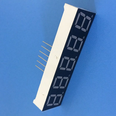 0.39" 5 Digit 7 Segment LED Display common cathode for temperature indicator