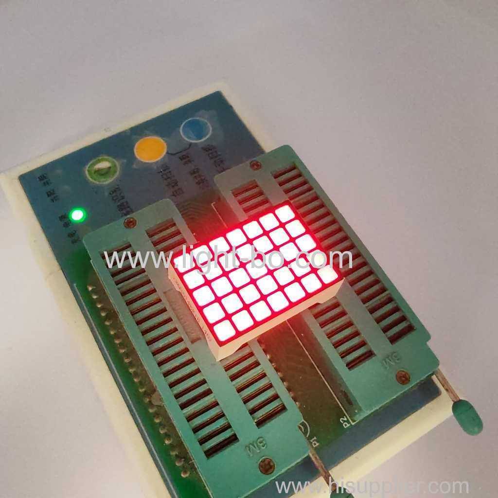 Super Bright Red 5*7 Square DOT Matrix LED Display for Elevator Floor Indicator