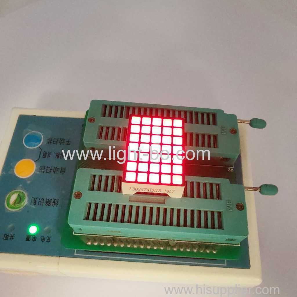 Super Bright Red 5*7 Square DOT Matrix LED Display for Elevator Floor Indicator