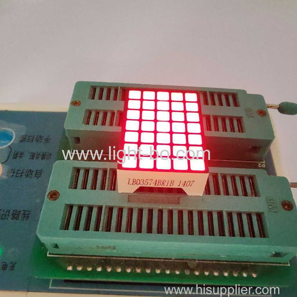 Super Bright Red 5*7 Square DOT Matrix LED Display for Elevator Floor Indicator