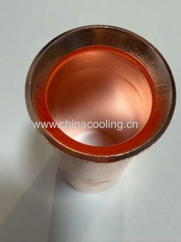 Custom Flared Copper Fitting for HVAC Refrigeration OEM Copper Stub Out Sweat Flare Connection