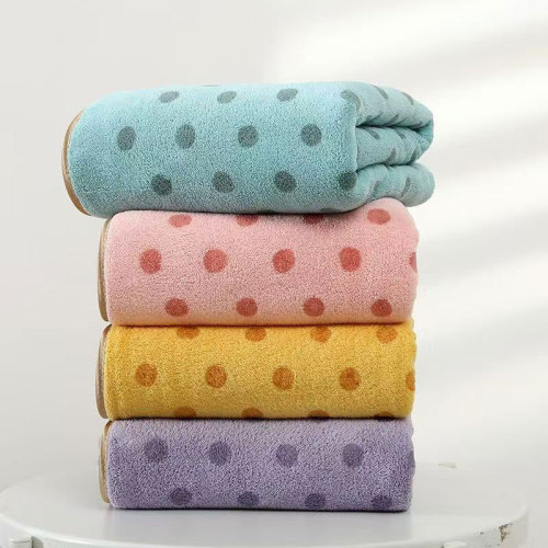 Coral Velvet Towel