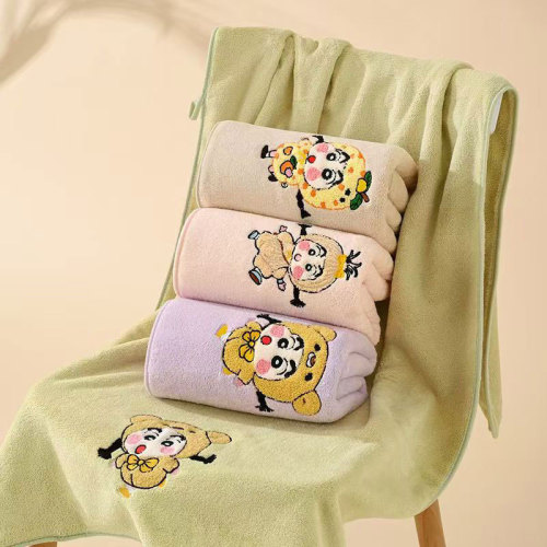 Coral Velvet Towel