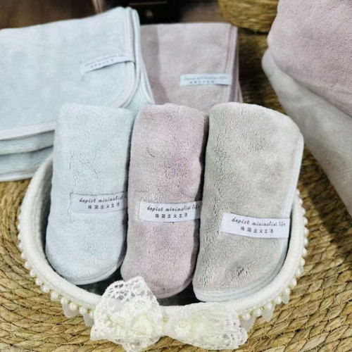 Coral Velvet Towel
