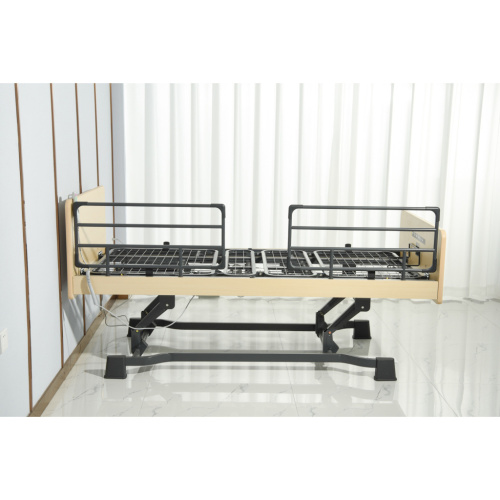 Konfurt 3 Function Hi-Lo Adjustable Manual Hospital Used Patient Bed with 3 Cranks