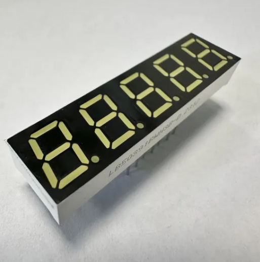 7 Segment LED Display 5 Digit 0.39inch Ultra Bright Blue Common Anode for Digital Indicator