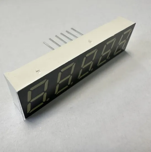 7 Segment LED Display 5 Digit 0.39inch Ultra Bright Blue Common Anode for Digital Indicator