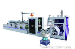 Fully automatic printing die cutting slitting rewinding machine