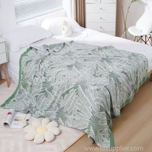 Bamboo fiber cool blanket