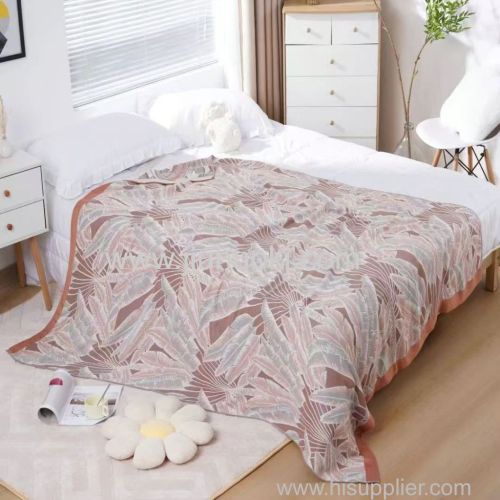 Bamboo fiber cool blanket