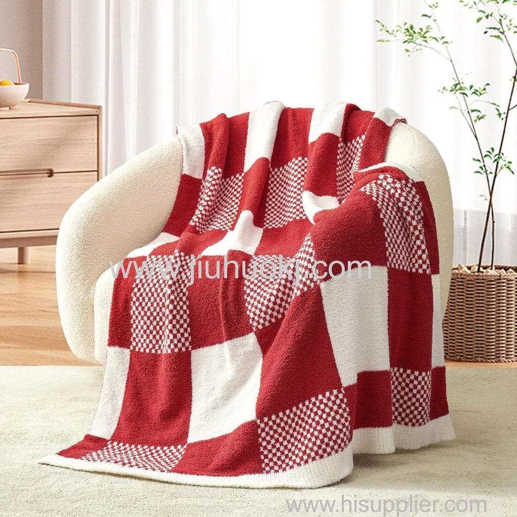 Knitted blanket office nap all-season blanket cover blanket decorative blanket