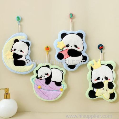 Cartoon cute hand towels can be customized with patterns colors shapes etc They have good water absorption