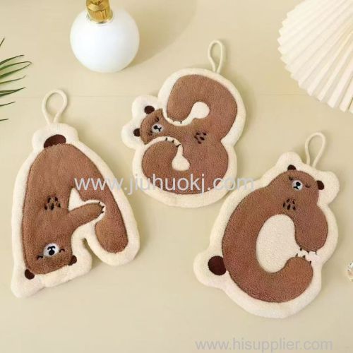 Cartoon cute hand towels can be customized with patterns colors shapes etc They have good water absorption