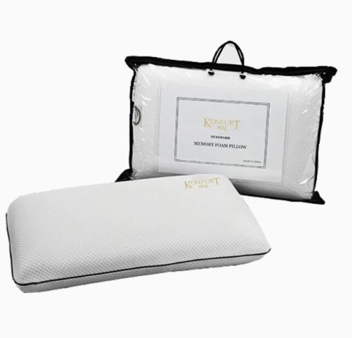 Konfurt Best Molded Memory Foam Pillow Soft New Design Scent Mold Made Profumato Foam Bedding Sleep Well Pillow