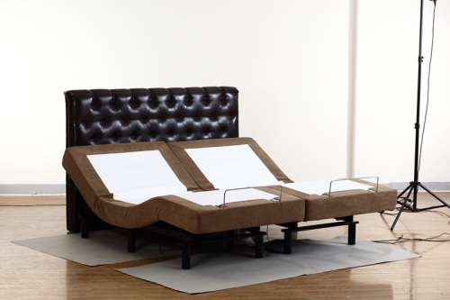 Konfurt Smart hybrid folding adjustable electric split king size firm foam memory bed mattress base