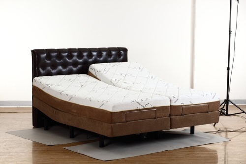 Konfurt China Supplier Wholesale Adjustable Bed Frame Queen Split King Size Smart Mattress With Massage
