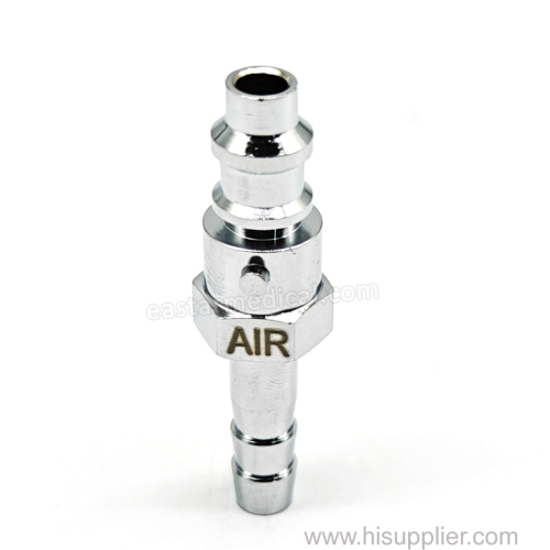 1/8 Inch PB Standard Gas Probe Adaptors 1/4" DIN Medical Oxygen Connector