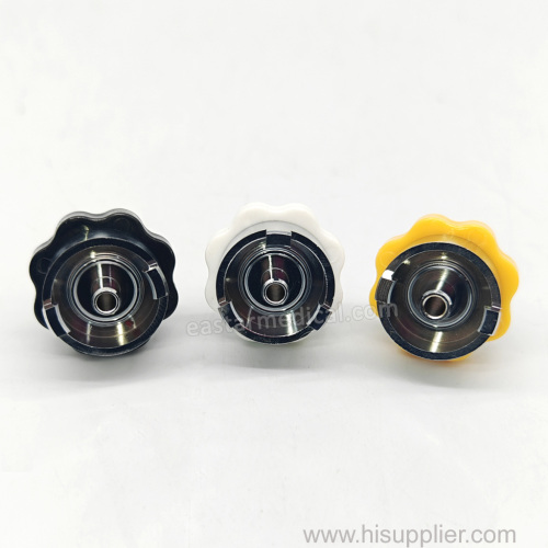 French Quick adapter Gas Connect Fs Nut & Nipple Combination