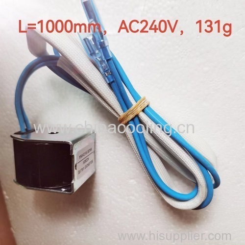 AC 4-way reversing valve with solenoid coil