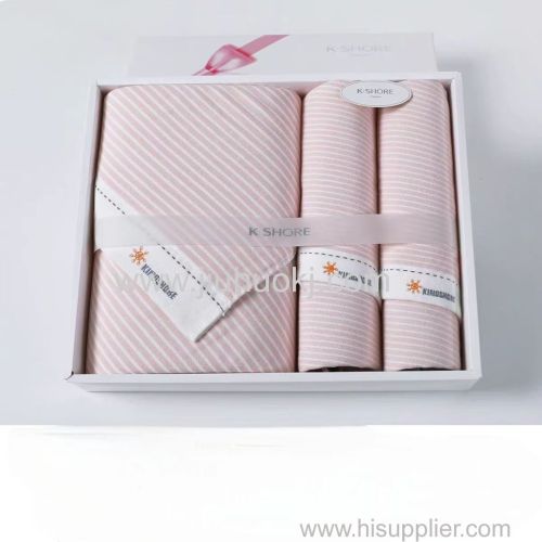 100% cotton pillowcases in gift boxes can be customized with logos