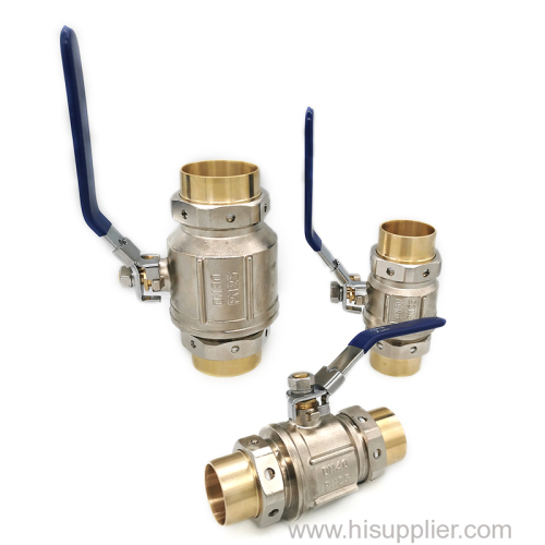 2-piece Medical Brass Ball Valve 1" 2" 3" 4" Shut off Valve China Factory