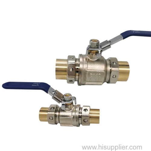 2-piece Medical Brass Ball Valve 1" 2" 3" 4" Shut off Valve China Factory