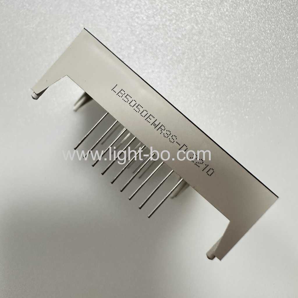 High brightness Ultra bright white Customized 7 Segment LED Display common cathode for Gas Oven Controller