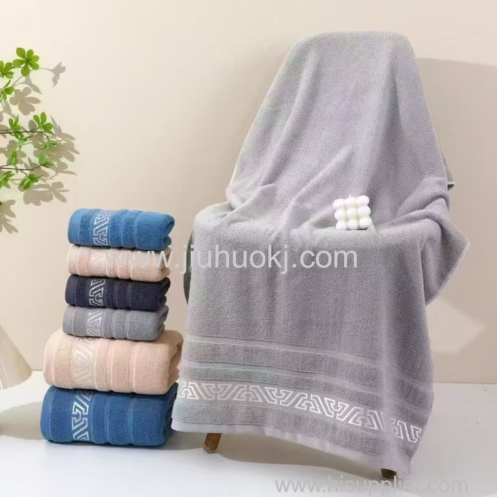 Comfortable High-Quality Soft Cotton Bathing Towels for Daily Use