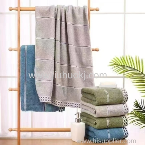 Comfortable High-Quality Soft Cotton Bathing Towels for Daily Use