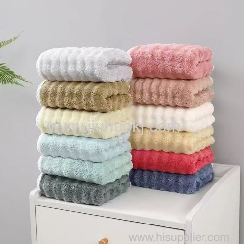 Premium Quality Solid-Coral-Fiber Towels - Highly Durable & Super Absorbent